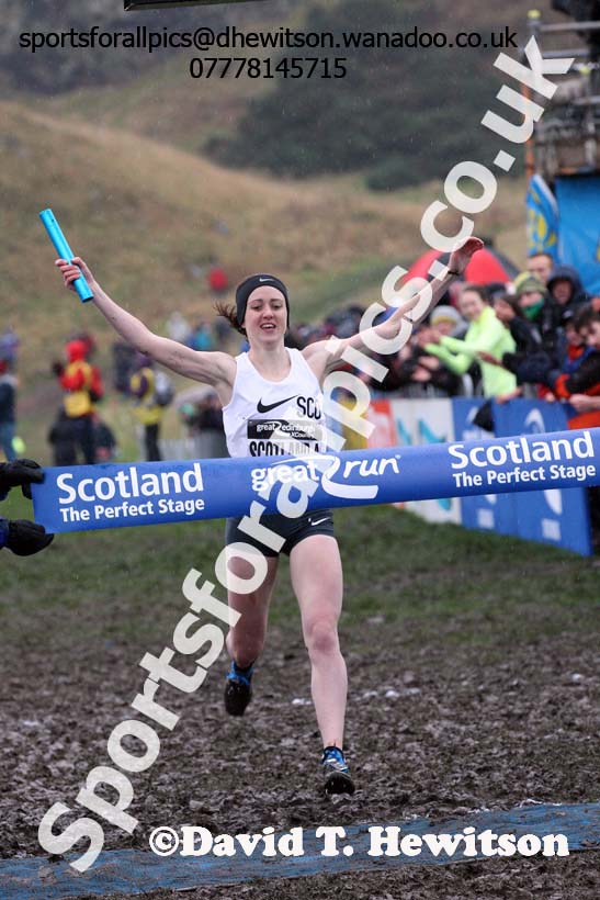 Stewart Cup International Relay, Great Edinburgh Cross Country. Photo: David T. Hewitson/Sports for All Pics
